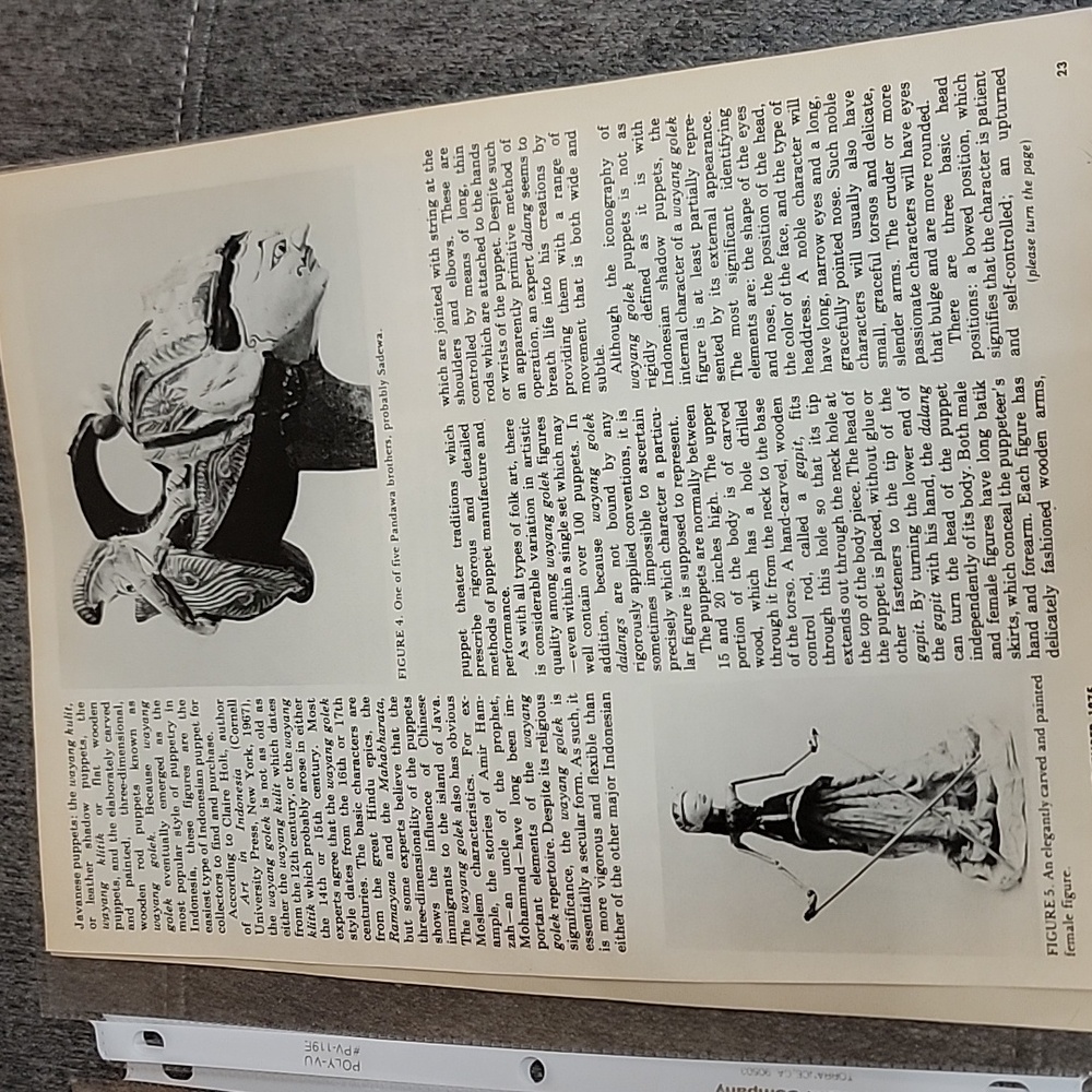 Indonesia Wyang Golek Rod Puppet - Picture 9 of 11